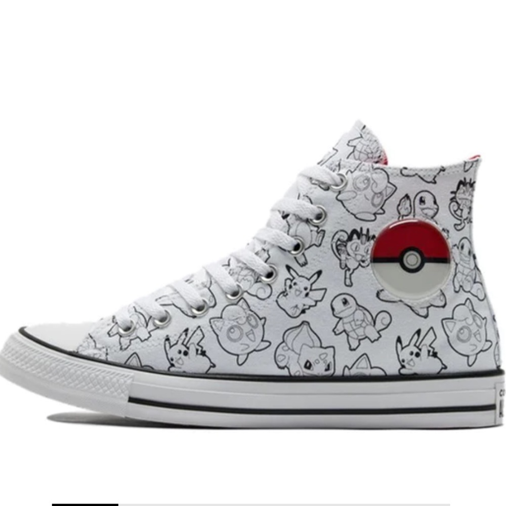 CONVERSE POKEMON X CHUCK TAYLOR ALL STAR HIGH 'POKE BALL'